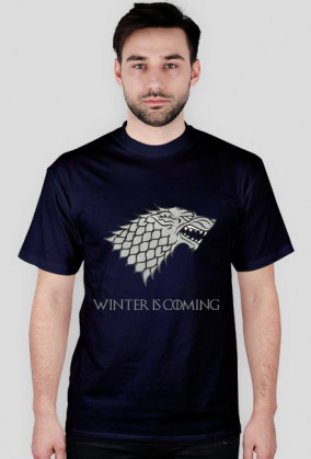 Gra o Tron KOSZULKA STARK WINTER IS COMING