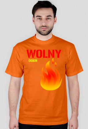 koszulka z serii "Wolny Ogień"