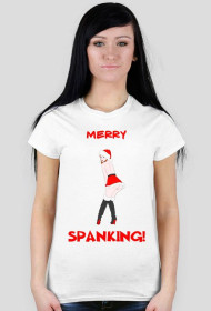 Koszulka  świąteczna - Merry spanking