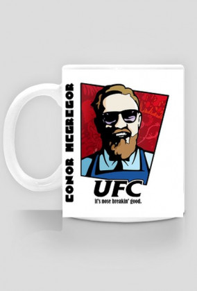 conor mcgregor UFC MMA kubek