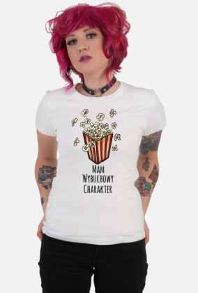 KOSZULKA WYBUCHOWY CHARAKTER