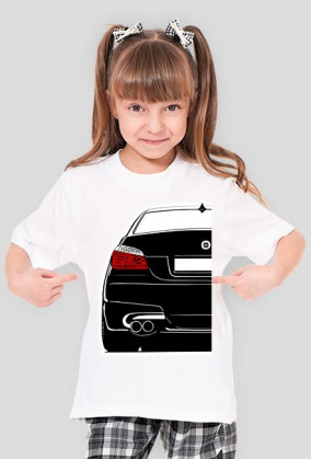 BMW M5 E60 V10 Black Beast (koszulka dziewczęca)