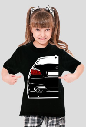 BMW M5 E60 V10 Black Beast (koszulka dziewczęca)