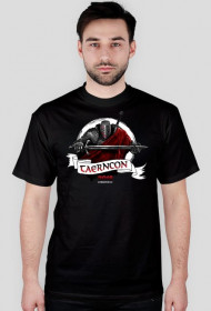 Czarna męska koszulka TaernCon 2018