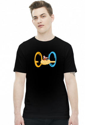 GeekWear - Dragon Ball Thinking With Portals full kolor - koszulka męska