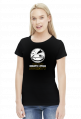 GeekWear -The Flat Death Star Society, płaska ziemia - koszulka damska