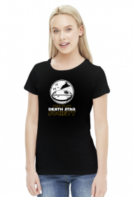 GeekWear -The Flat Death Star Society, płaska ziemia - koszulka damska