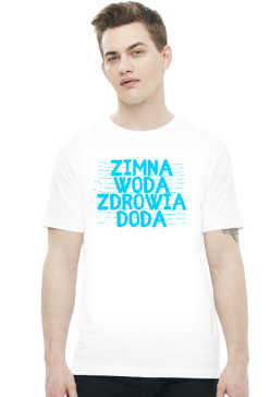ZIMNA WODA ZDROWIA DODA - BIAŁA MĘSKA
