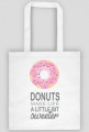 Donuts make life eko torba
