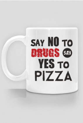 Say no to drugs kubek