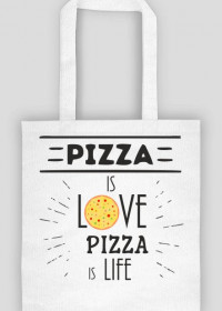 Pizza is love eko torba