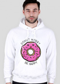Donut worry bluza męska