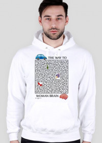 Bluza Kangurek The Way To Woman Brain Męska