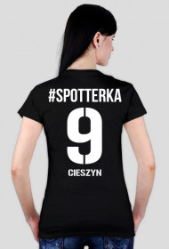 Koszulka Spotted: Cieszyn czarna "Pozdrów mnie"