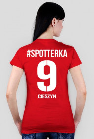 Koszulka Spotted: Cieszyn czerwona "Pozdrów mnie"