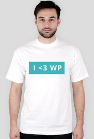 I Love WP - t-shirt męski