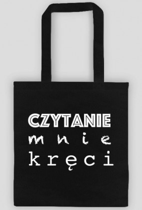 Torba na książki Czytanie mnie kręci