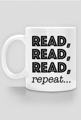 Kubek Read, read, read, repeat...