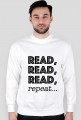 Bluza męska Read, read, read, repeat...