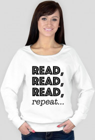Bluza damska Read, read, read, repeat...