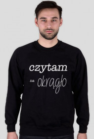 Bluza męska Czytam na okrągło