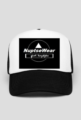 czapka z daszkiem z logo NuptseWear