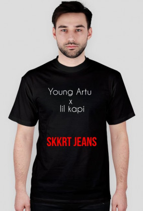 young artu x lil kapi SKKRT JEANS