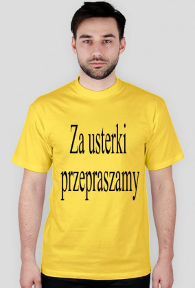 Za usterki przepraszamy