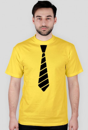 Koszulka z krawatem w paski