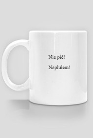 "Nie pić!"