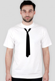 Koszulka z krawatem (czarny)