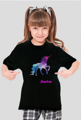 Flawless - koszulka dziewczęca czarna