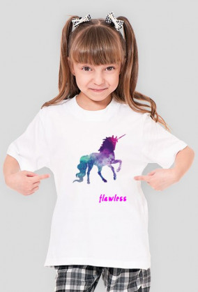 Flawless - koszulka dziewczęca czarna