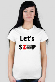 Let's Szop T-shirt Damski