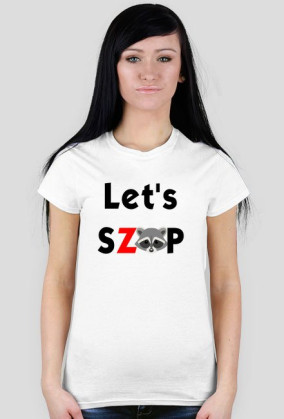Let's Szop T-shirt Damski