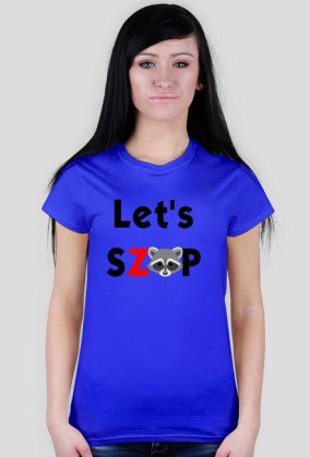 Let's Szop T-shirt Damski