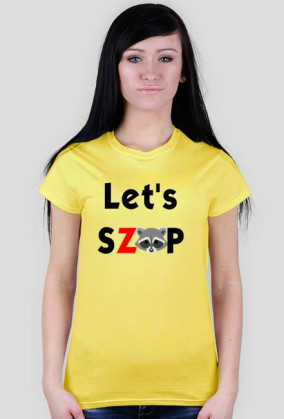 Let's Szop T-shirt Damski