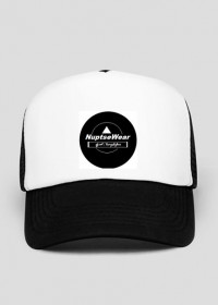 czapka z daszkiem z okrągłym  logo NuptseWear