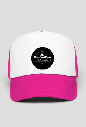 czapka z daszkiem z okrągłym  logo NuptseWear