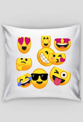 Poduszka emotki