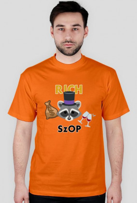 Rich SzOP T-Shirt Męski