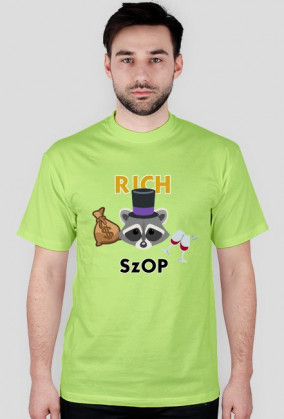Rich SzOP T-Shirt Męski