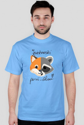 T-Shirt z podpisem moim i panii_olii! Wersja Męska