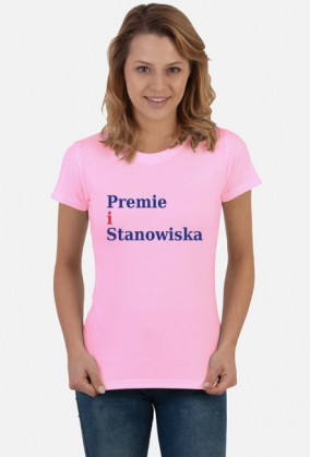 Premie i stanowiska koszulka damska