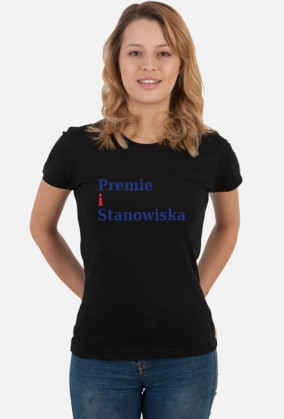 Premie i stanowiska koszulka damska