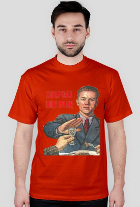 T-SHIRT CIEPŁEJ NIE PIJE men's