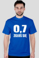 T-SHIRT 0,7 ZGŁOŚ SIĘ men's