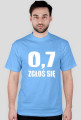 T-SHIRT 0,7 ZGŁOŚ SIĘ men's