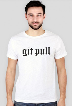 Koszulka męska - Git Pull black