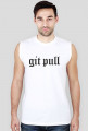 Koszulka męska bez rękawów - Git Pull black